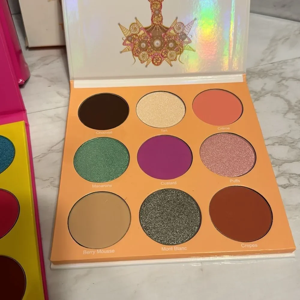 Juvias Place The Masquerade large, the douce and the‎ Saharan II eyeshadow lot